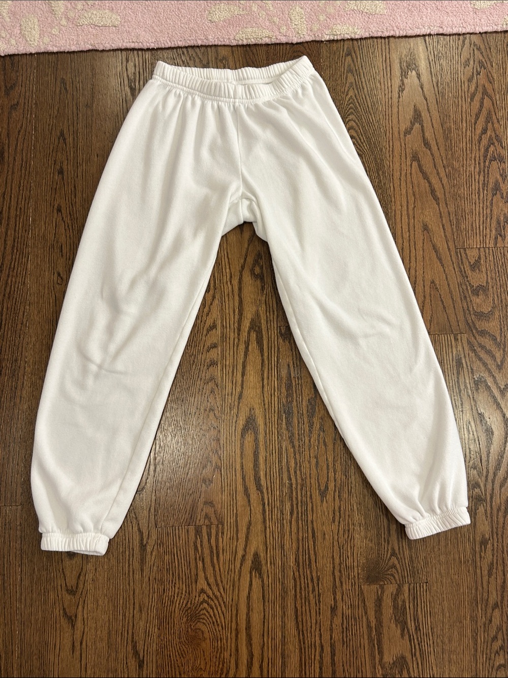 Katie J NYC White Kids Fleece Joggers